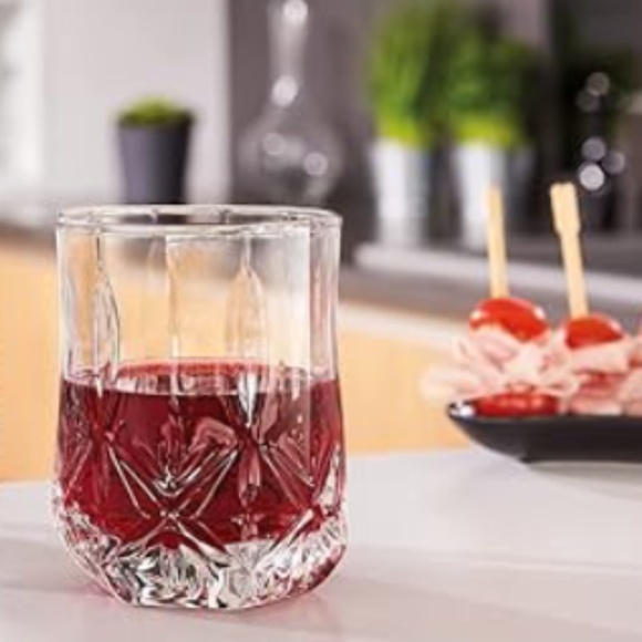 Luminarc Brighton 8-9 Ounce On The Rocks Glasses ~ Set of 3 - Picture 1 of 9